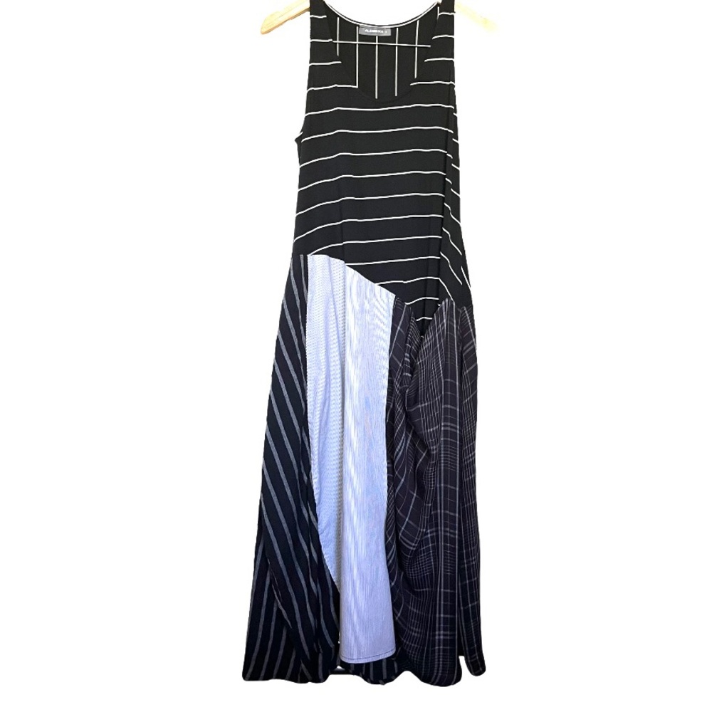 Alembika Langenlook Black Flow Dress